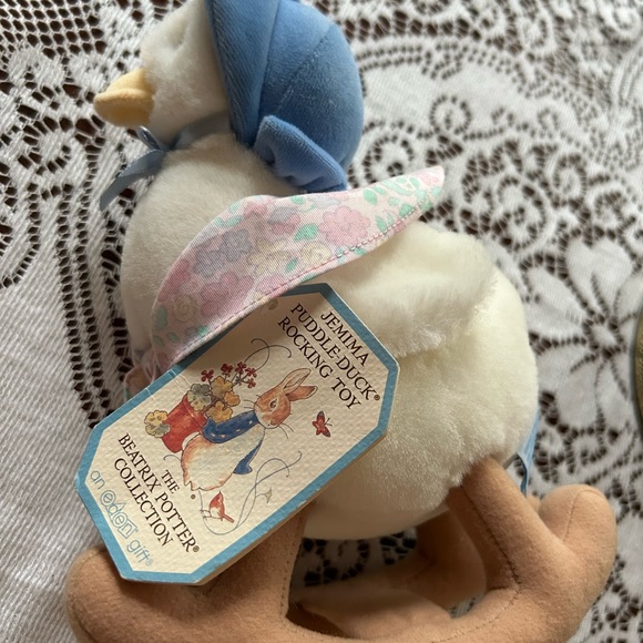 Peter Rabbit Jemima Puddle Duck Stuffed toy Beatrix Potter Vintage Eden Products - Picture 2 of 7